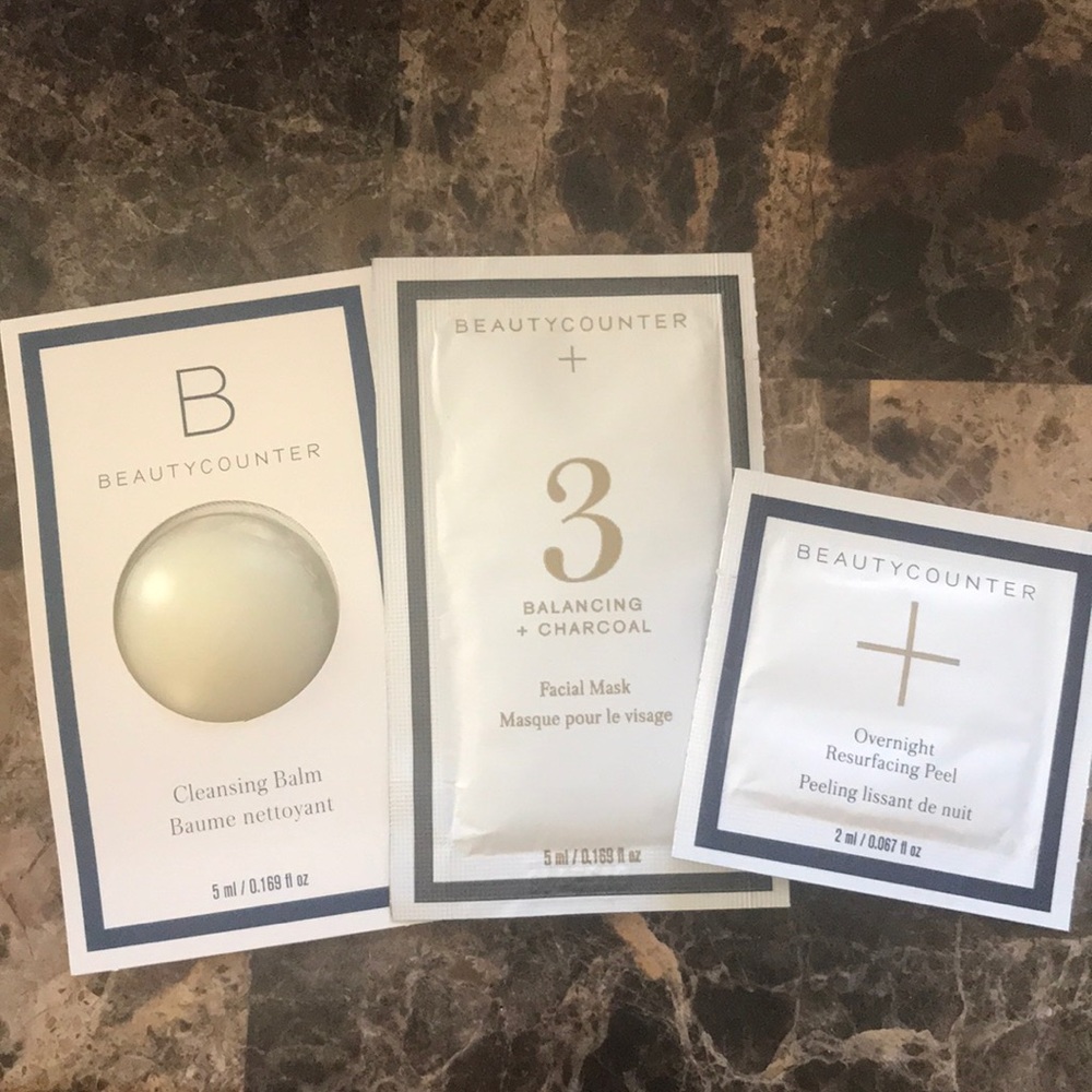 Beautycounter samples